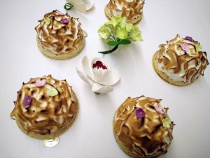 passionfruit chocolate meringue tart cake recipe