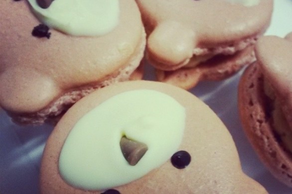 Teddy bear macarons recipe