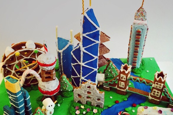 Gingerbread city