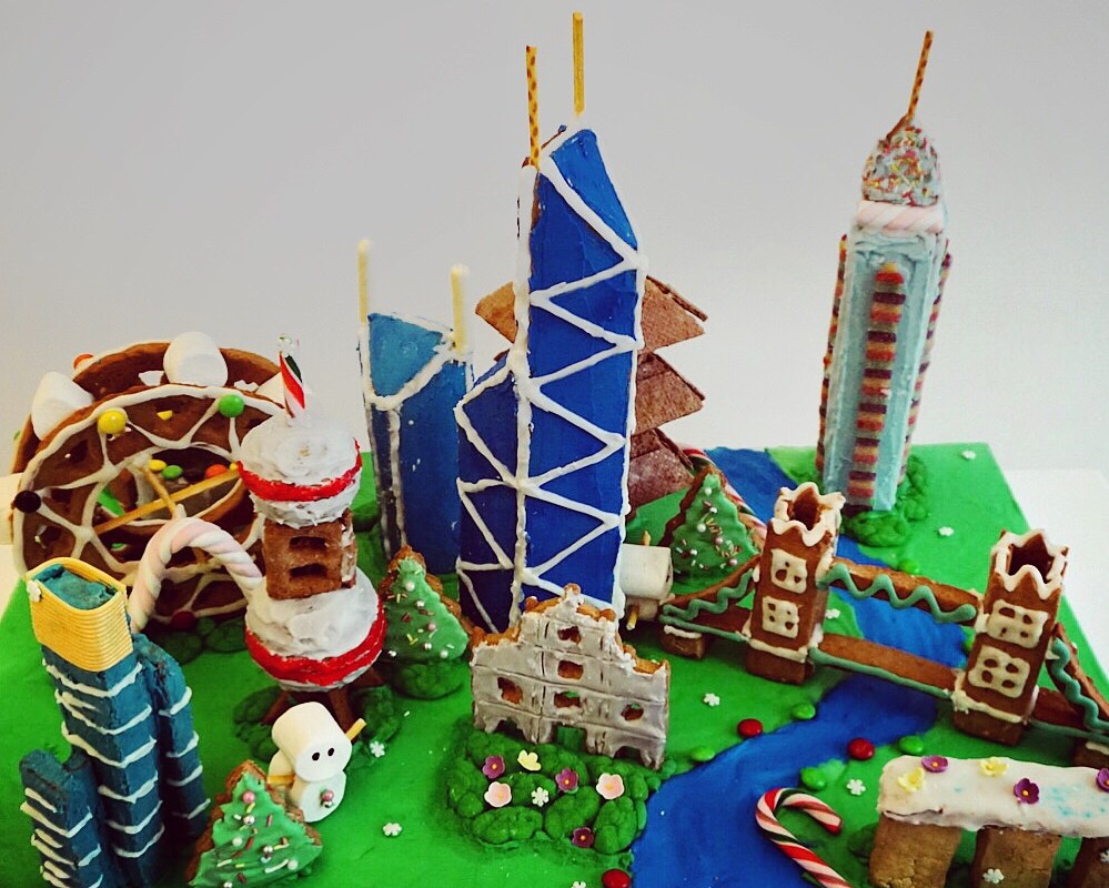 Gingerbread city